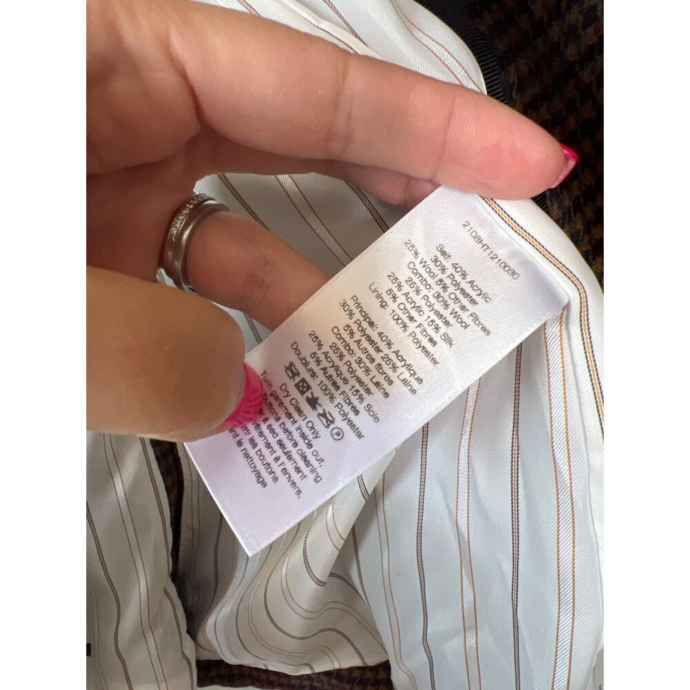 New Veronica Beard Faustine Dickey Patchwork Houn… - image 5